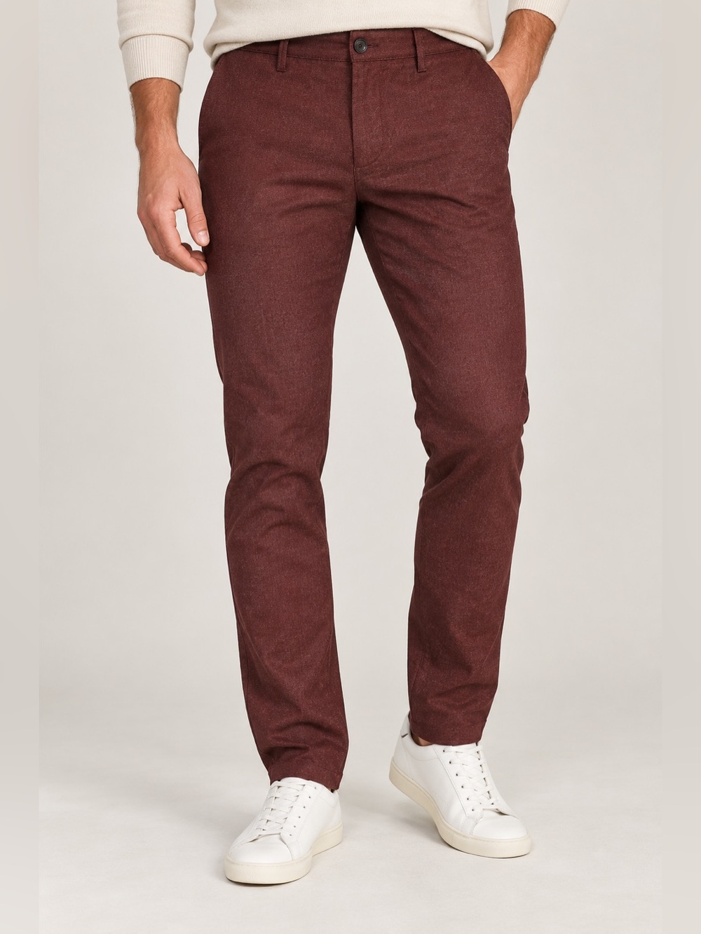 AG Adriano Goldschmied Men’s 32x32 Dark Sangria Slim Chino Pants NWOT